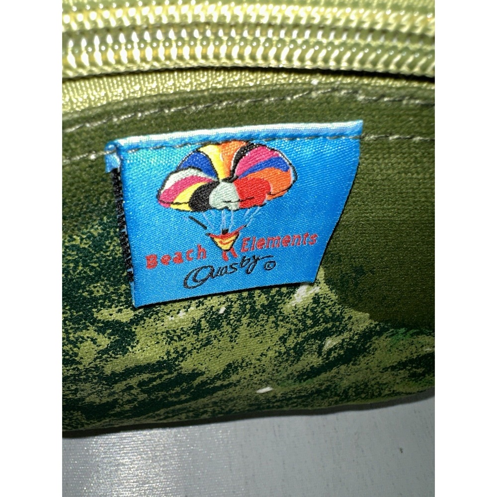Ann Ormsby Surviving Stress Golf Shoulder Bag Purse Sand and Sun Beach Tote - Picture 13 of 14